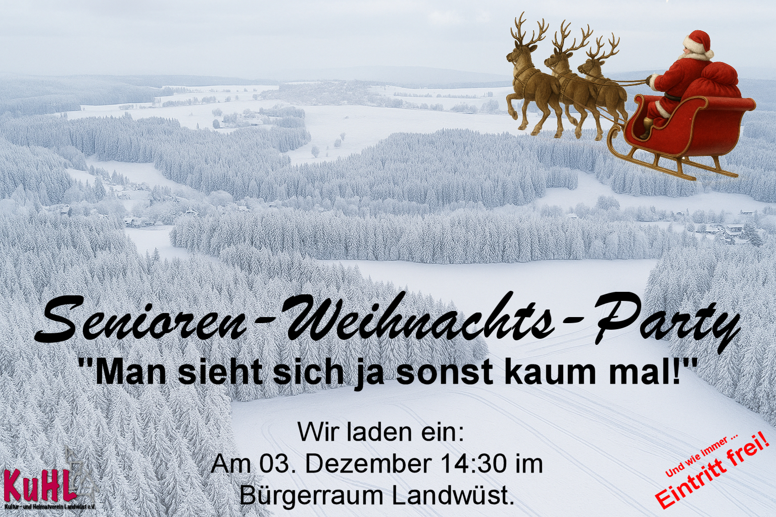 Senioren Weihnachts-Party 2025
